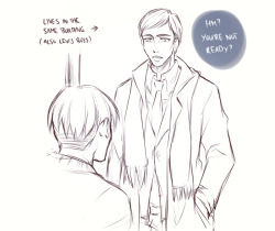 dreamxxdream:  I’m on a roll and I suddenly have a crush on Erwin Part 3 of the reincarnation AU (part 1, part 2)Still so many ideas and so little time left to do them -sobs- 