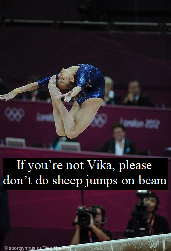 16-233:pretty sure other ppl can do sheep jump well besides vika