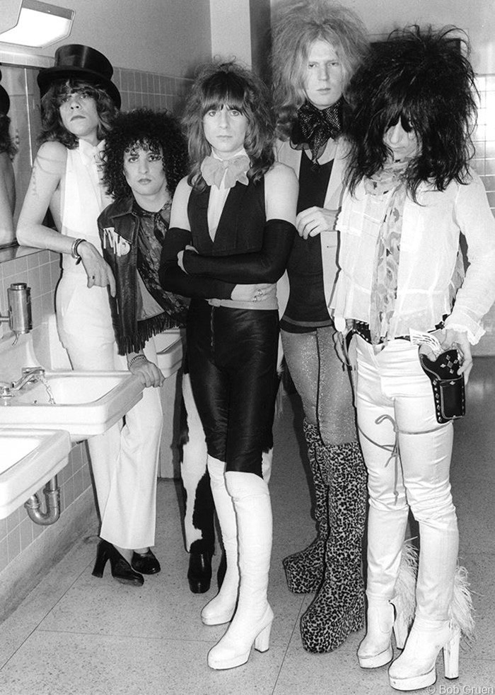 allaccessinspiration:  ALLACCESS-INSPIRATIONTOILETNEW YORK DOLLS, SANTA MONICA, 1974.