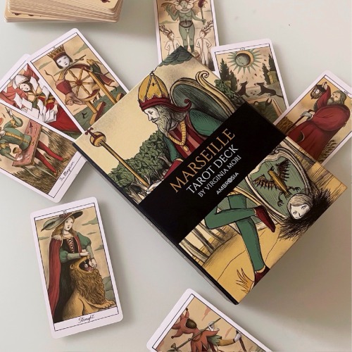 Marseille Tarot Deck Illustrated By Virginia Mori, Edited By Fanucci Editore, First Hundred Copies With
