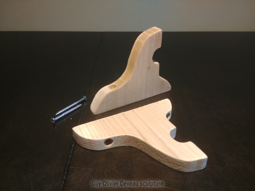 “Soap holder, phone holder and decorative wall hook” cedarwood.