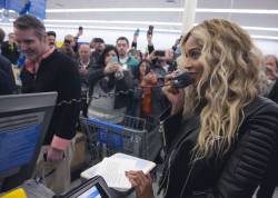 beyonce:  Walmart; Boston December 2013