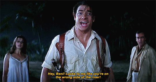 filmgifs: The Mummy (1999) dir. Stephen Sommers