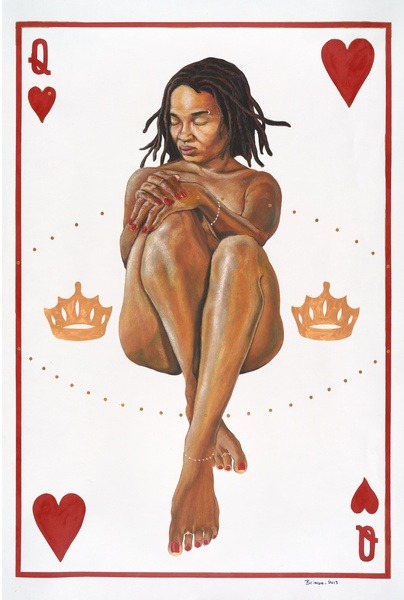 Not Playing Card series by E. L. Briscoe Art