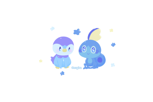 pokemon-personalities:some water starters doodletwitter