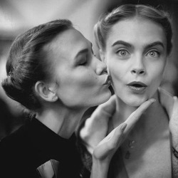 senyahearts:  Models: Cara Delevingne &