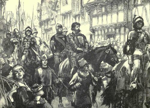 mediumaevum: William Wallace headed to his Westminster trial. From Cassell’s history of E