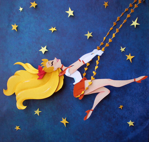 Sex lohrien:  Sailor Moon Papercuts by tracyblank pictures