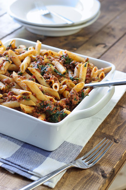 do-not-touch-my-food:  Beef and Cheese Pasta