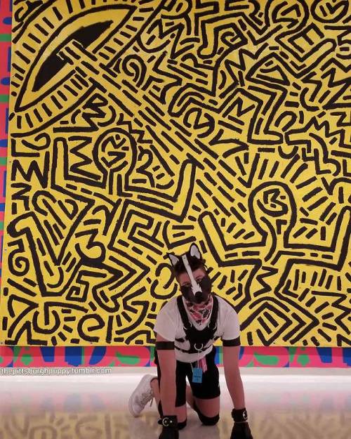 Kieth Haring at CMOA ️‍❤