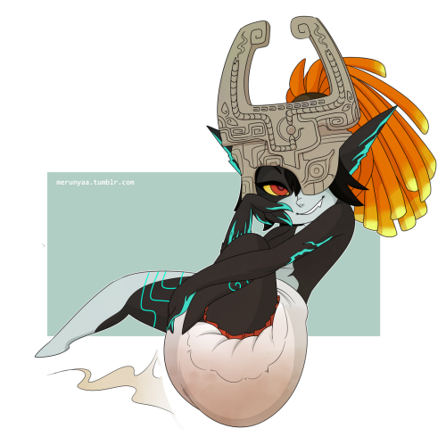 merunyaa:Hey, it’s that one midna from the marathon but this time, in diaper ! ;D SFW/Undiapered ver