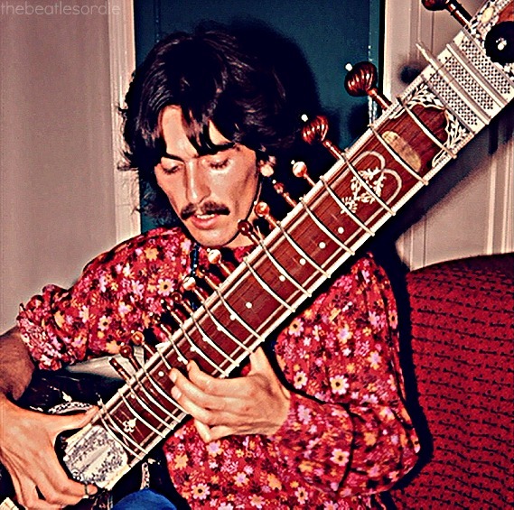 thebeatlesordie:  George Harrison was the first musician to introduce an eastern