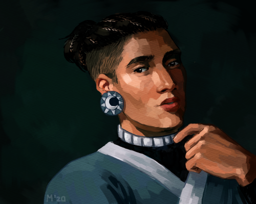 chronicpainzuko:  I would hate to be in your place. We’re in the same place. Exactly the same place. Come here, look. While you look at me, who do I look at?  Portrait of a Lady on Fire AU. For one hour each evening, the new Fire Lord sits and Sokka
