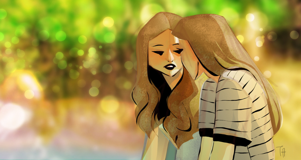 tinhanh-huynh:  Girls like girls, like boys do, nothing new Screencap redraw this