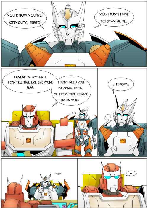 reko-light:  blitzy-blitzwing:  Love the grumpy medic.eue  Awwwww so sweet~ˊ/////////////////////ˋ!!!!!! 