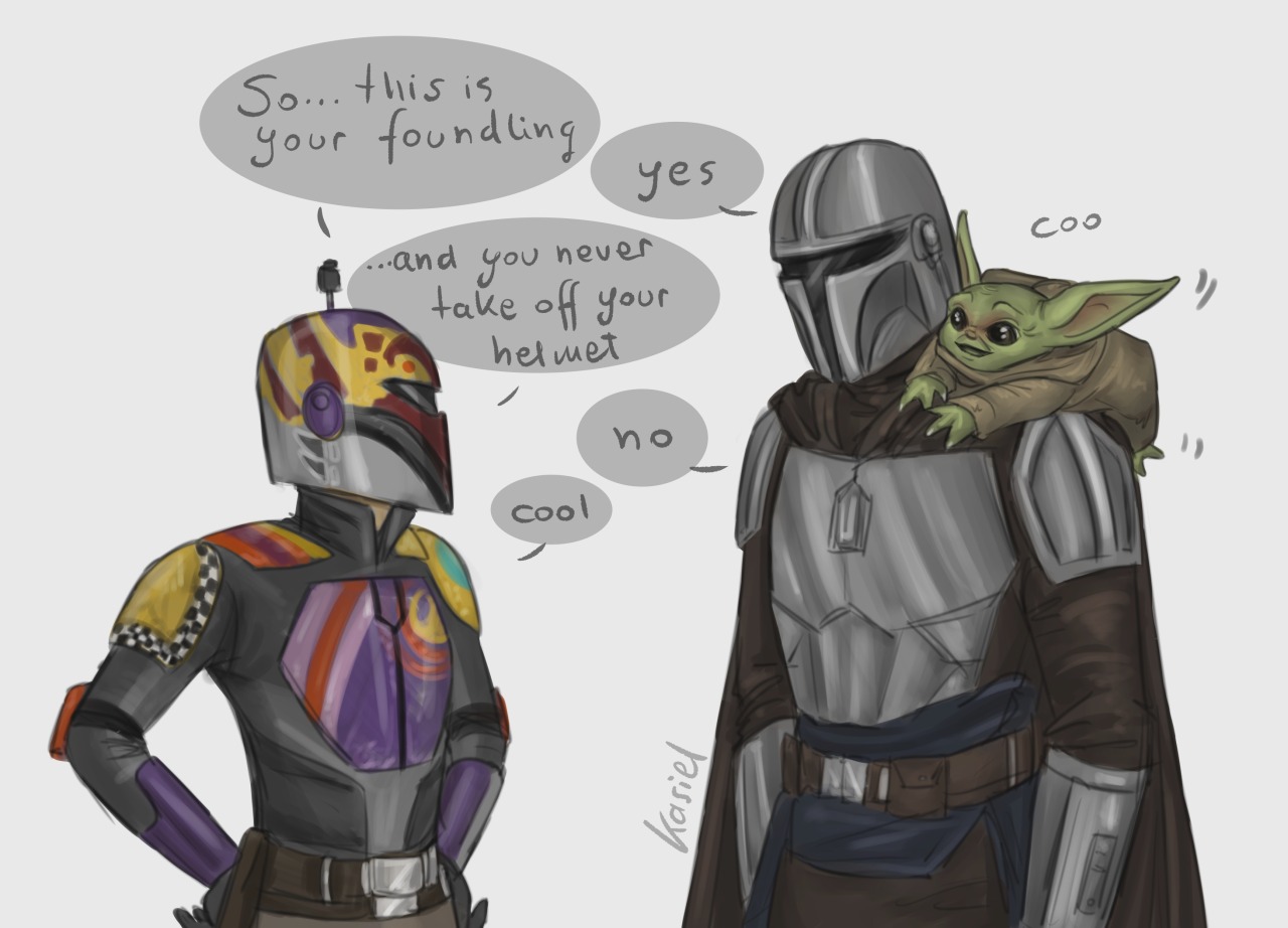 images Love Sabine Wren Fan Art omg imagine sabine wren meeting