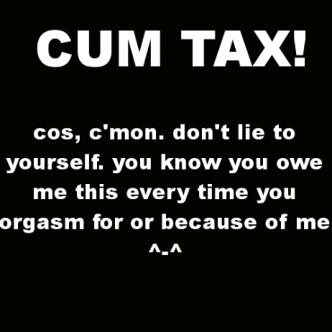 CUM TAX! by o0Pepper0o - https://www.manyvids.com/StoreItem/41395/CUM-TAX!/ porn pictures
