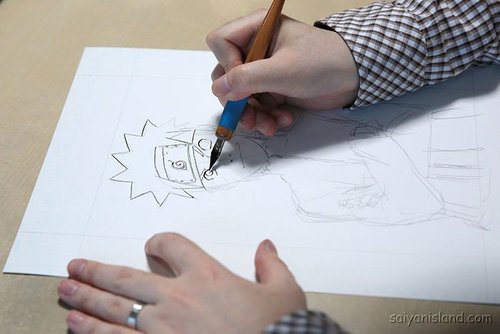 Kishimoto's Work Place