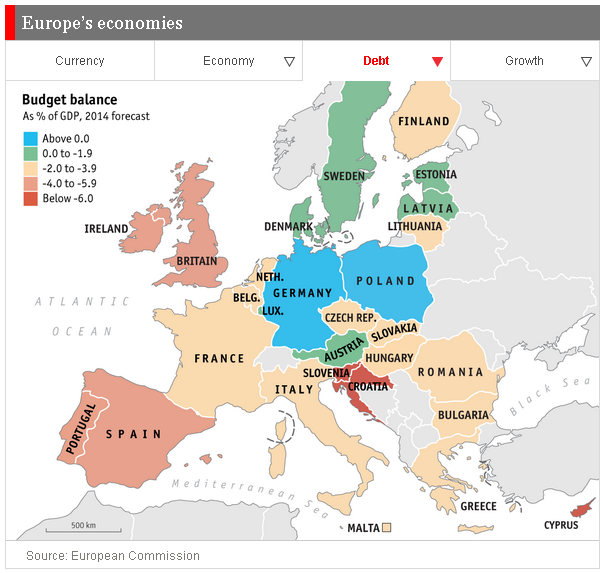 borcsok:  European economy guide   Taking Europe’s pulse  interactive overview