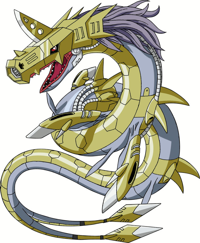 Snake Characters Tournament 1-26 Dark Master MetalSeadramon (Digimon ...