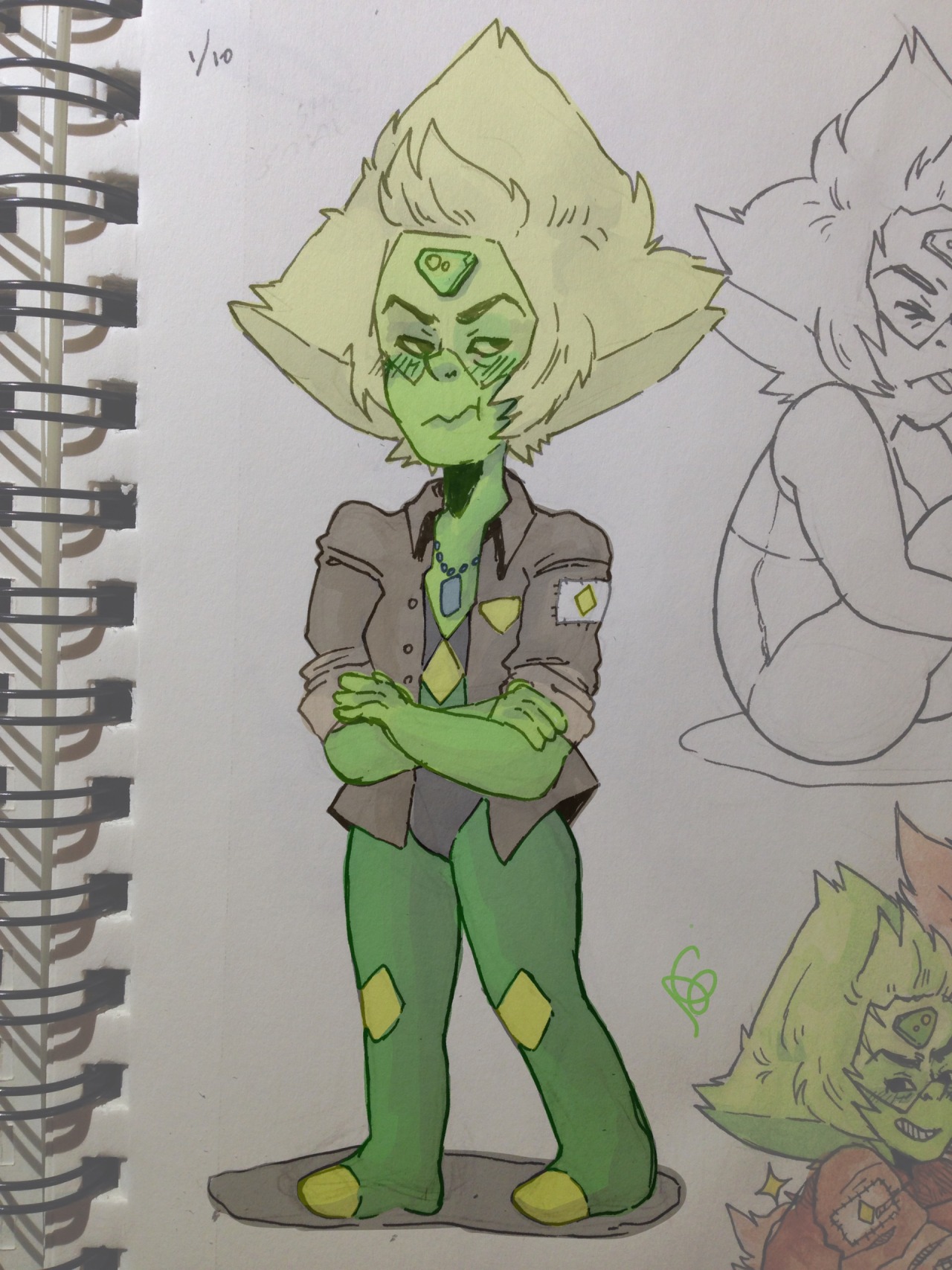 sp8derwee8: more phone drawins 