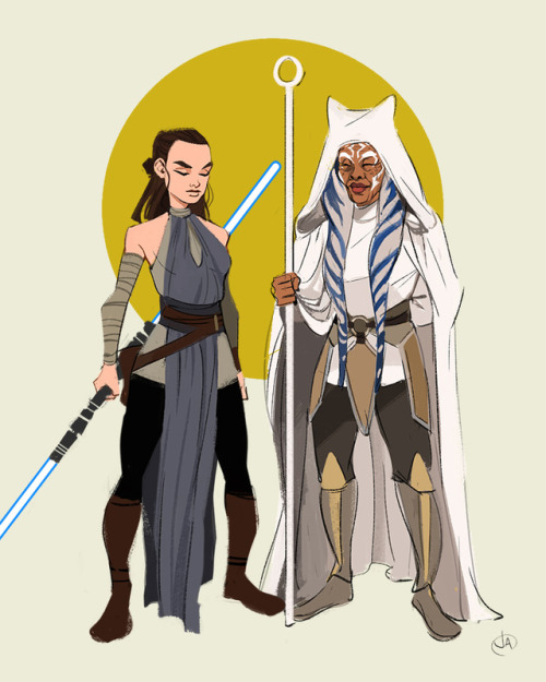 grassprint:let ahsoka be rey’s mentor