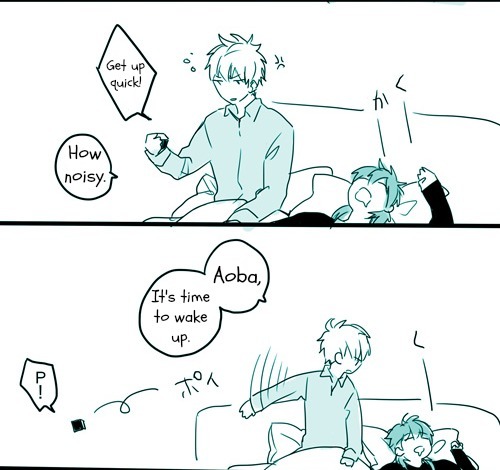 dovalnkiin:  ノイ蒼ログ3 By: Q子 ＊Permission to upload and translate has