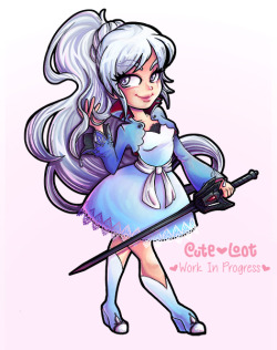 cute-loot:  Weiss all colored! Just need
