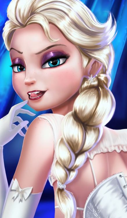 shadbase:  Frozen Flame, Burning Ice Fresh new Elsa pinups up on Shadbase, go check them out!  so delicious~ ;9