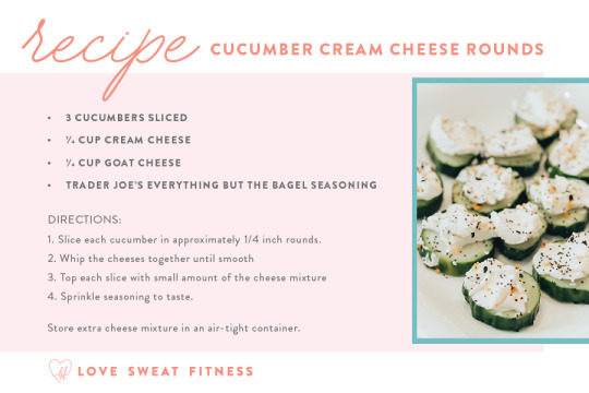 cucumber appetizer with cream cheese