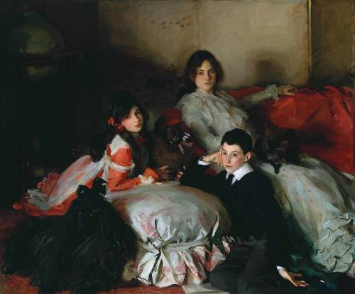 Essie, Ruby and Ferdinand, Children of Asher WertheimerJohn Singer Sargent (American; 1856–1925)1902