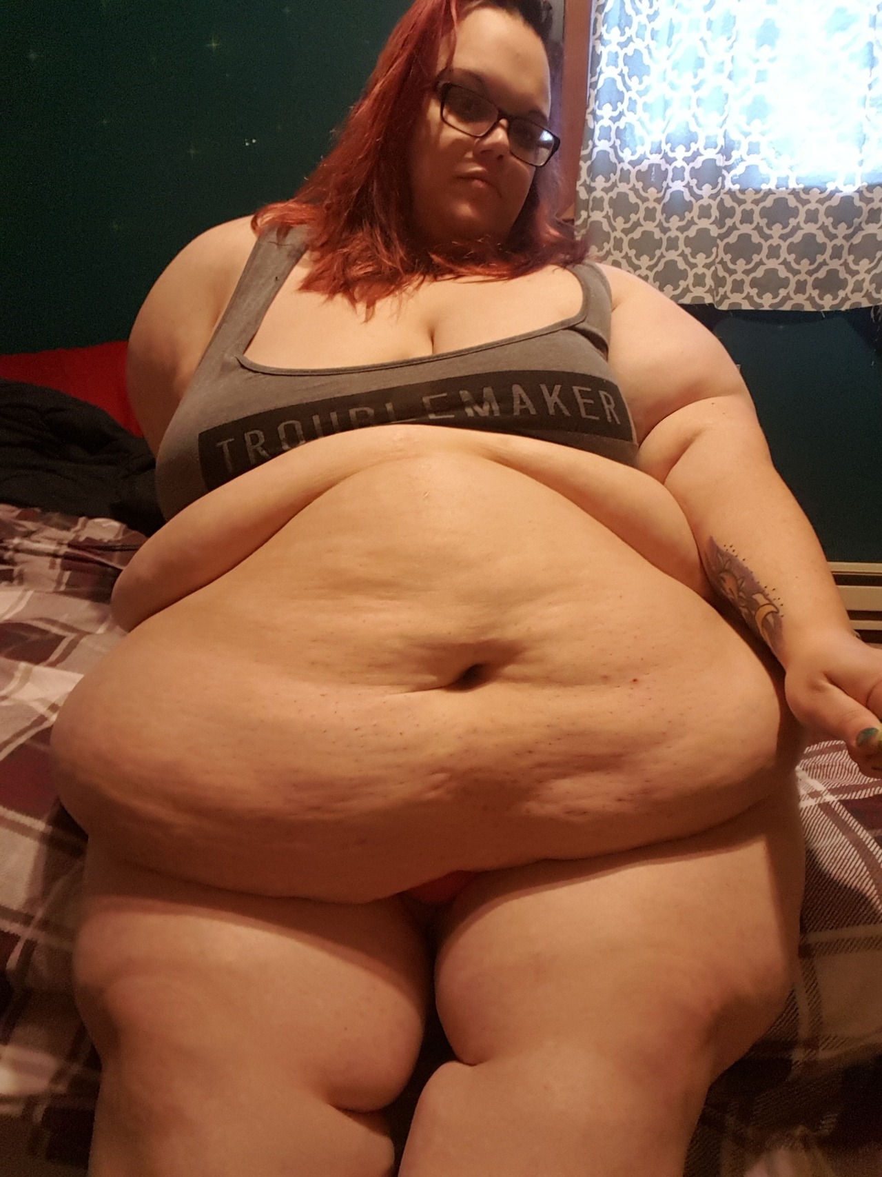ssbbwkandy:  I’m ready to cause some trouble Www.clips4sale.com/108670