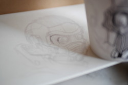 sketchbooked:  How to draw Star Lord on a Coffee Cup