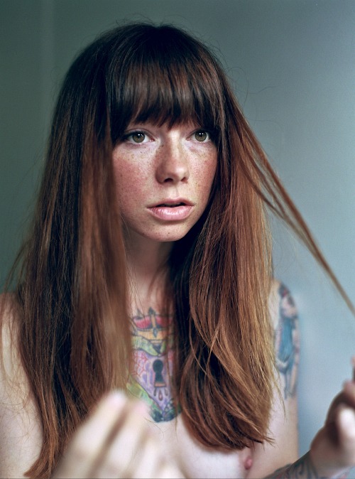 creativerehab:  Pulled hair.Lo-res 120 film scan.