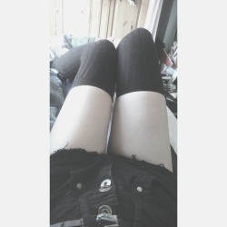 Love my legs in thigh highs. 