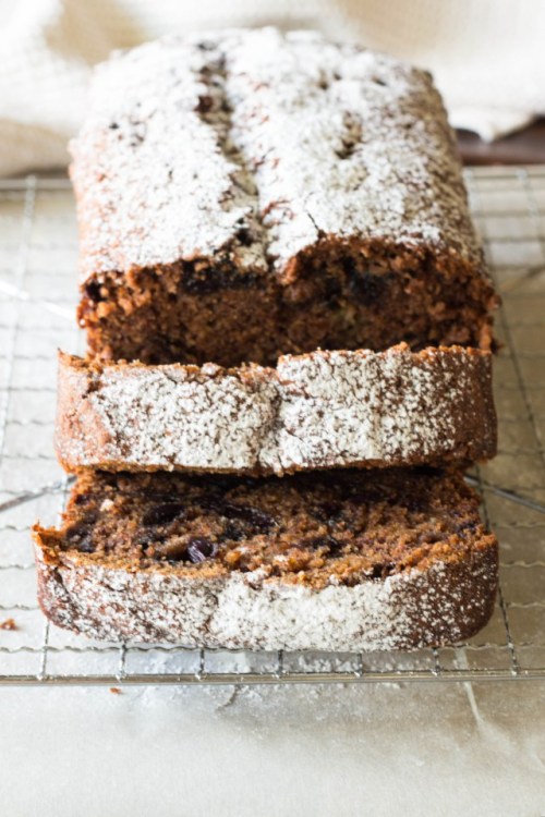 fullcravings:Cinnamon Blueberry Banana Bread