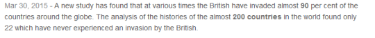 dumbass-bitch-disease:  blackjame:  ayeforscotland:  f0xy-boxes:   ayeforscotland:  Big mood.   Oh wow, I did not know this, on behalf of my people I would like to humbly apologize..   British colonialism is responsible for famines, massacres, the slave