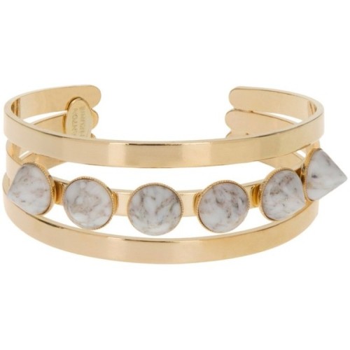 Anton Heunis Jewellery - Multi Cone Bracelet Marble Colors - in gold - Jewellery for ladies ❤ liked 
