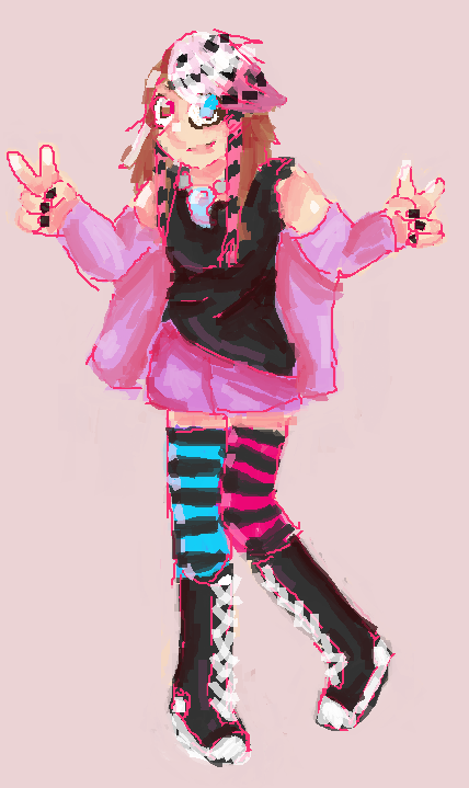 Pereka In Alt Fashion Coz I Love Her