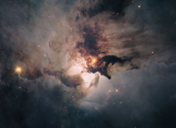 just&ndash;space:  In the Center of the Lagoon Nebula. 