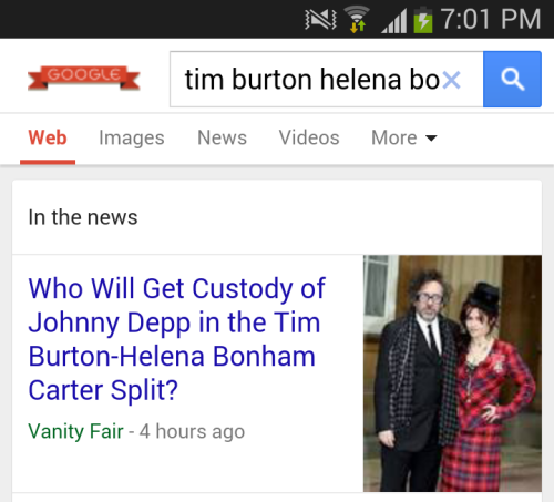 disneyskellington:  Despite how sad I am over Tim and Helena’s separation, this headline still made me laugh. 