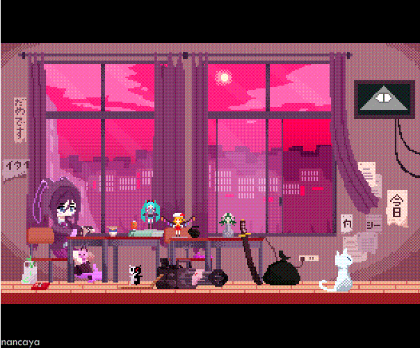 nancaya:  Pixel BG - Classroom