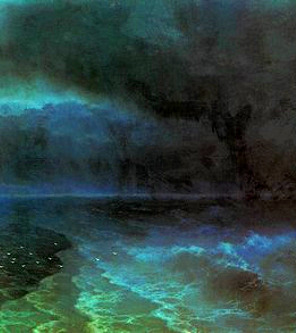 nigra-lux:AIVAZOVSKY, Ivan (1817-1900) From the calm to hurricane (От штиля