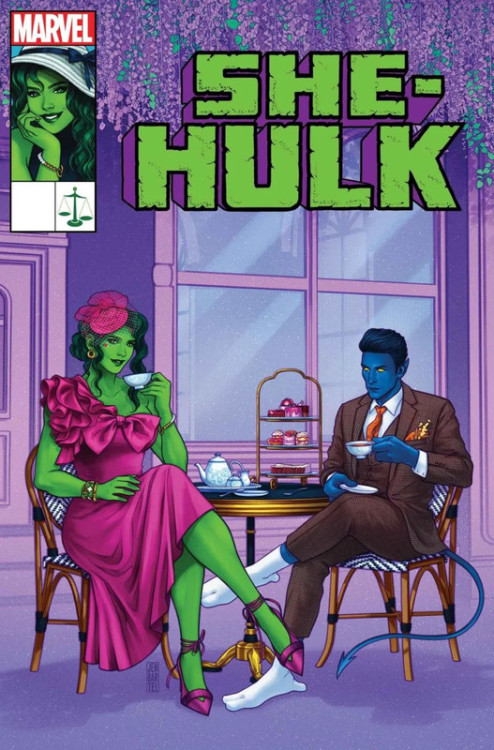 proxy616: She-Hulk 6 Cover Art by Jen Bartel