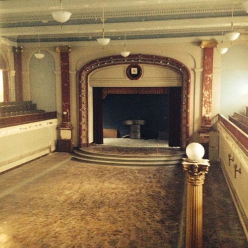More Masonic Temple inside the third floor at the theater #watertownchamber (at Watertown Masonic Te