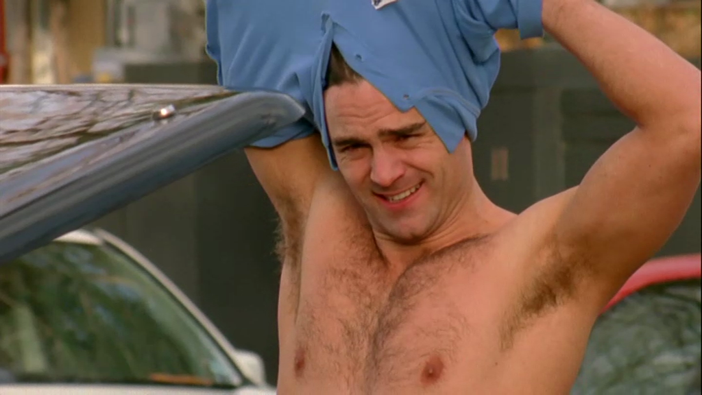 rhiordan:  Dustin Clare delightfully unshaven in “Satisfaction”  