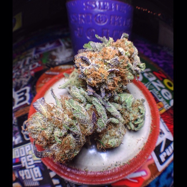 weedporndaily:  I’m a big fan of this lovely Cotton Candy Kush from @cannablisspdx