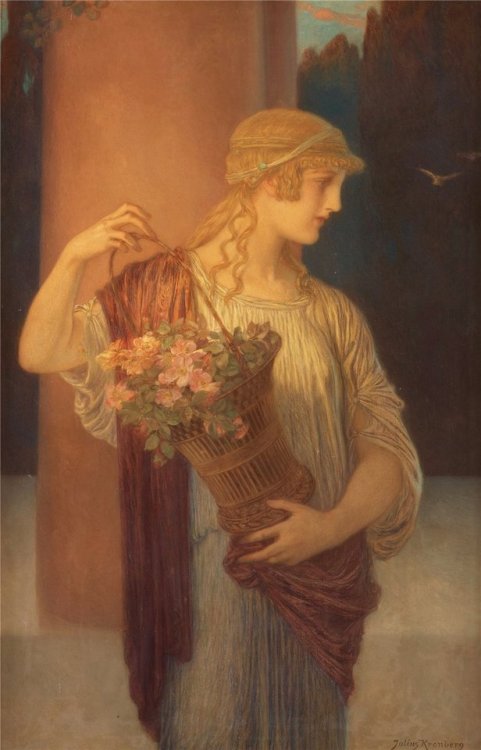 silenceformysoul:Julius Kronberg (1880-1921) - Vesta, 1918