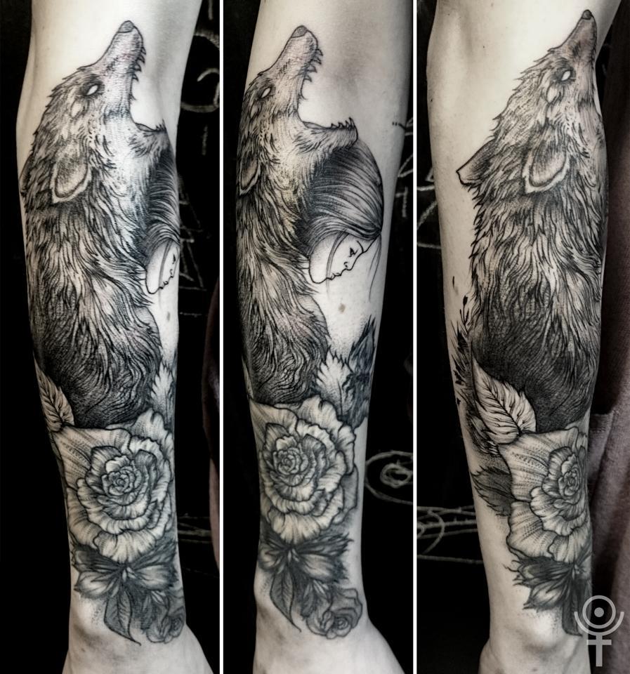 fuckyeahtattoos:  Tattoo by Gabor Zolyomi at Fatum Tattoo Budapest Instagram: zolyomi_
