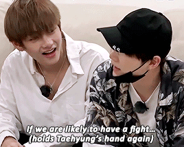 “If we disagree, I will hold his hand”